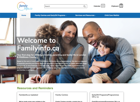 FamilyInfo website